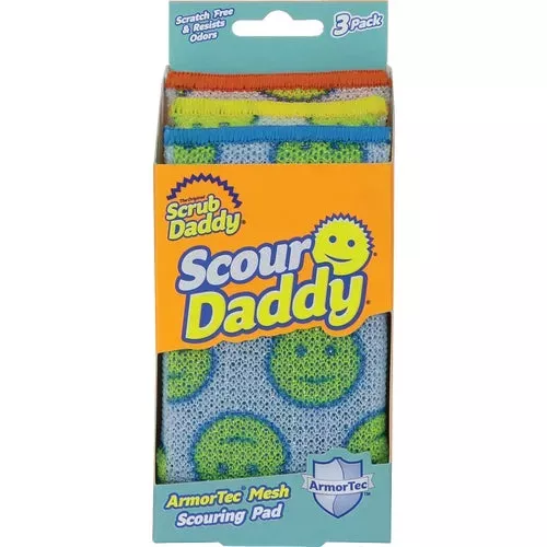 scrddy3ct-scrub-daddy-scour-daddy-scouring-pad SCRDDY3CT Scrub Daddy Scour Daddy Scouring Pad