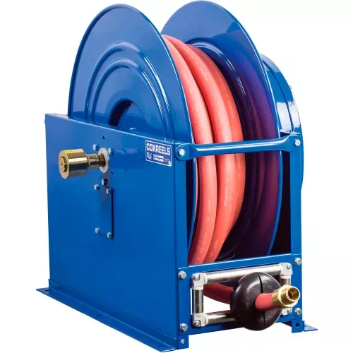 single-hose-spring-rewind-3-4-i-d-100-hose-300-psi Single Hose Spring Rewind: 3/4" I.D., 100' Hose, 300 PSI