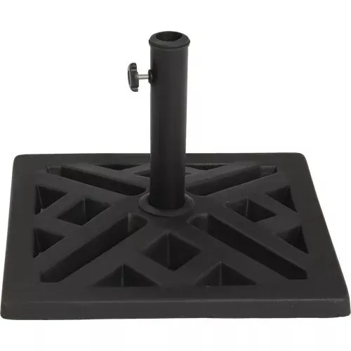 sl-usc-46-blk-outdoor-expressions-17-in-square-umbrella-base SL-USC-46 BLK Outdoor Expressions 17 In. Square Umbrella Base