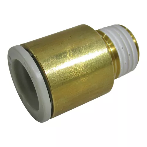SMC | KQ2S12-02AS | Hex Head Male Connector Fitting