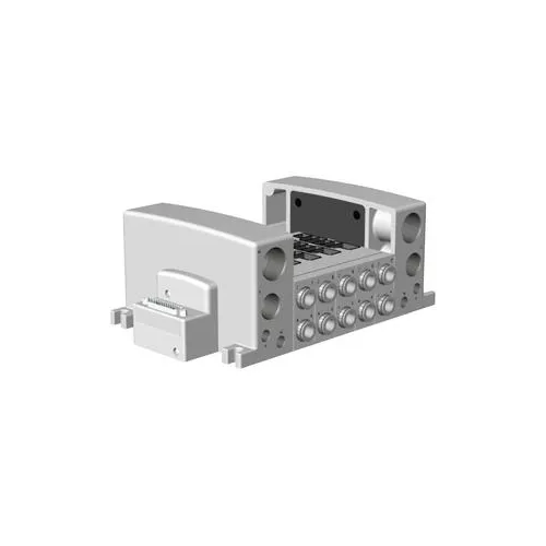 smc-vv5qc41-05c8nfd0-5-station-manifold-base SMC | VV5QC41-05C8NFD0 | 5 Station Manifold Base