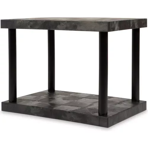 spc-industrial-durashelf-2-shelf-solid-top-36-w-x-24-d-x-27-h-black SPC Industrial DuraShelf, 2 Shelf, Solid Top, 36"W x 24"D x 27"H, Black