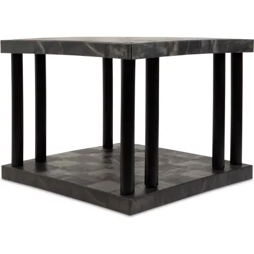 spc-industrial-durashelf-2-shelf-solid-top-36-w-x-36-d-x-27-h-black SPC Industrial DuraShelf, 2 Shelf, Solid Top, 36"W x 36"D x 27"H, Black