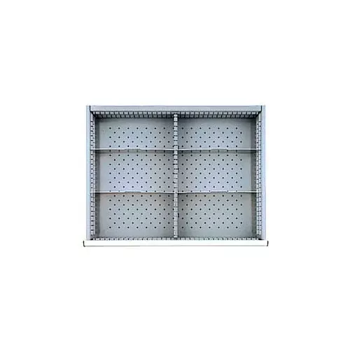 ST Drawer Layout, 6 Compartments 11.5"W x 7" H