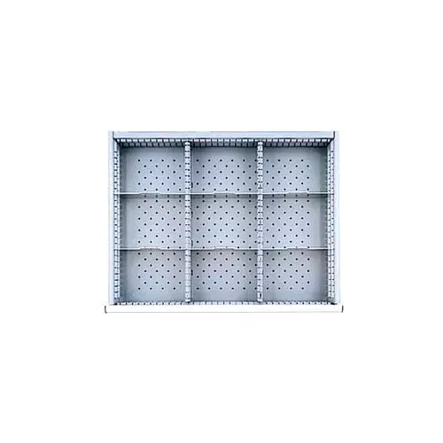 ST Drawer Layout, 9 Compartments 3" H