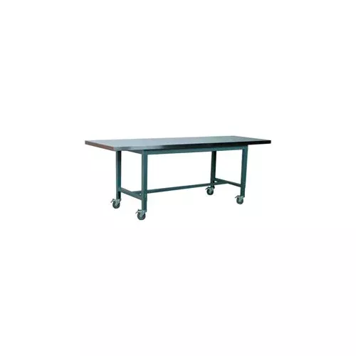 stackbin-1012-series-workbench-hardboard-over-stainless-steel-top-96-w-x-36-d-gr Stackbin 1012 Series Workbench, Hardboard Over Stainless Steel Top, 96"W x 36"D, Gray