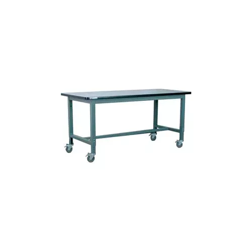 stackbin-1012-series-workbench-w-esd-top-t-molding-48-w-x-30-d-gray Stackbin 1012 Series Workbench W/ ESD Top & T Molding, 48"W x 30"D, Gray