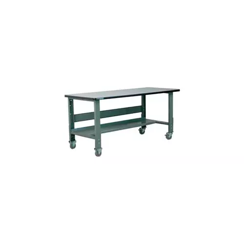 stackbin-3512-series-workbench-w-esd-top-t-molding-60-w-x-36-d-gray Stackbin 3512 Series Workbench W/ ESD Top & T Molding, 60"W x 36"D, Gray
