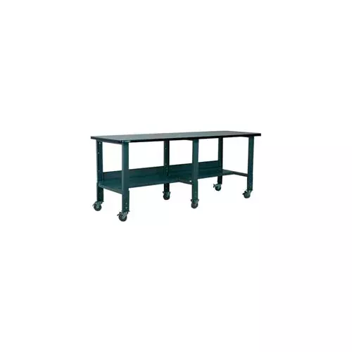stackbin-3512-series-workbench-w-esd-top-t-molding-96-w-x-36-d-gray Stackbin 3512 Series Workbench W/ ESD Top & T Molding, 96"W x 36"D, Gray