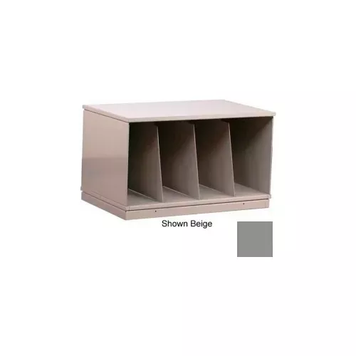 Stackbin One-Shelf X-Ray Storage Cabinet, Gray