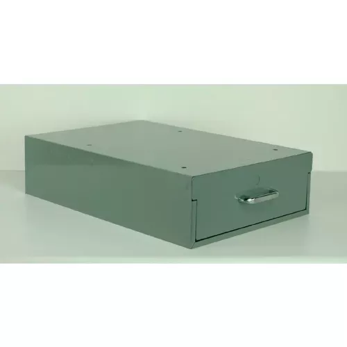Stackbin Stacking Steel Drawer, 14"W x 23"D x 5"H, Gray
