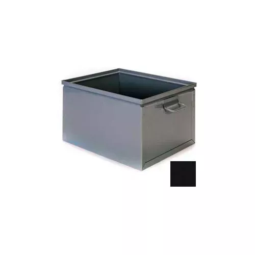 stackbin-steel-bin-1-6sx-18-w-x-30-l-x-12-h-stackbox-black Stackbin Steel Bin 1-6SX - 18"W x 30"L x 12"H Stackbox, Black