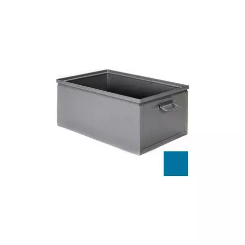 stackbin-steel-bin-1-853-12-w-x-20-l-x-10-h-stackbox-blue Stackbin Steel Bin 1-853 - 12"W x 20"L x 10"H Stackbox, Blue
