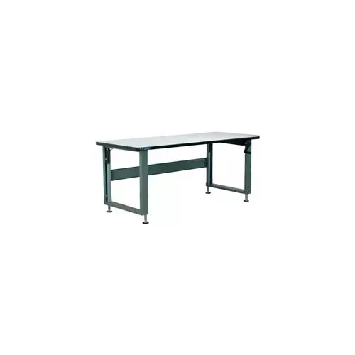 stackbin-workbench-4000-series-plastic-laminate-w-t-molding-72-w-x-36-d-gray Stackbin Workbench, 4000 Series, Plastic Laminate W/T-Molding, 72"W X 36"D, Gray