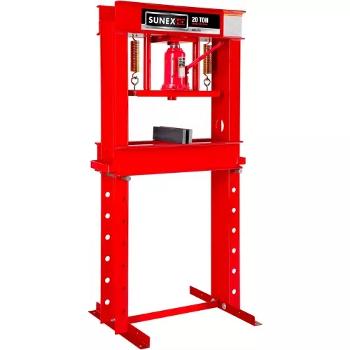 sunex-tools-5720-20-ton-manual-shop-press-w-accessory-kit Sunex Tools 5720 - 20 Ton Manual Shop Press w/ Accessory Kit