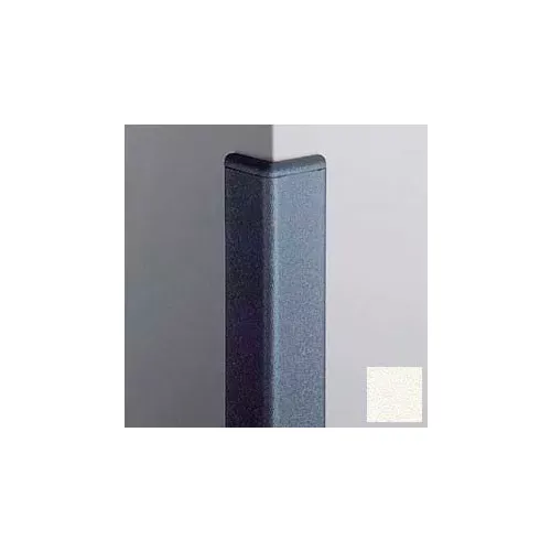 surface-mounted-corner-guard-90-2-wings-4-h-with-caps-wh Surface Mounted Corner Guard 90°, 2'' Wings, 4'H With Caps, WH