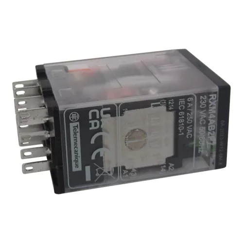 telemecanique-rxm4ab2p7-plug-in-relay Telemecanique | RXM4AB2P7 | Plug In Relay