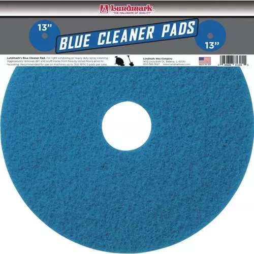 tkl20bl-lundmark-thick-line-blue-scrubbing-pad TKL20BL Lundmark Thick Line Blue Scrubbing Pad