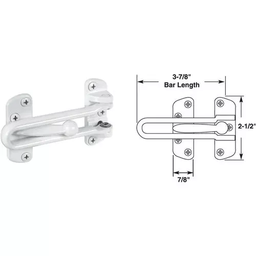 u-9902-defender-security-swing-bar-door-guard U 9902 Defender Security Swing Bar Door Guard