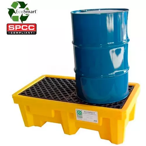 ultratech-ultra-spill-pallet-1011-2-drum-with-drain UltraTech Ultra-Spill Pallet 1011 2 Drum - with Drain