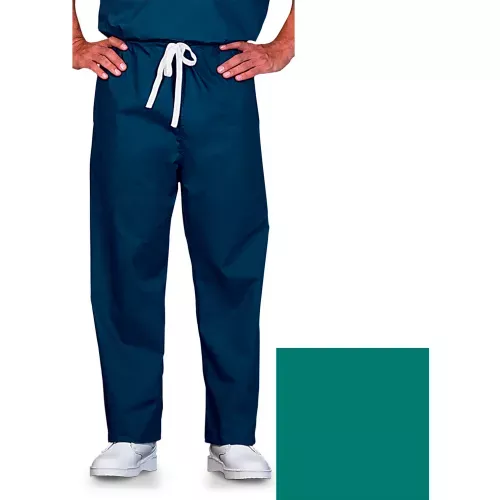 unisex-scrub-pants-reversible-jade-l Unisex Scrub Pants, Reversible, Jade, L