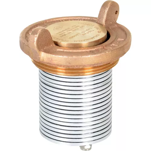 vent-v-vertical-fm-approved-brass-drum-vent VENT-V Vertical FM Approved Brass Drum Vent