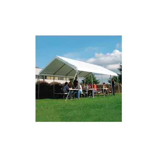weathershield-commercial-canopy-18-w-x-40-l-white WeatherShield Commercial Canopy 18'W x 40'L White
