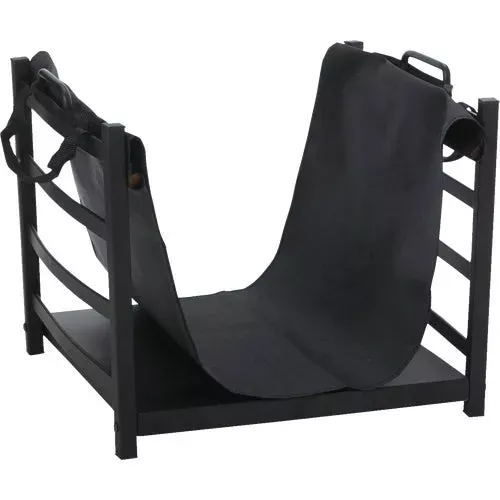 wf-15245-home-impressions-log-holder-with-canvas-carrier WF-15245 Home Impressions Log Holder with Canvas Carrier