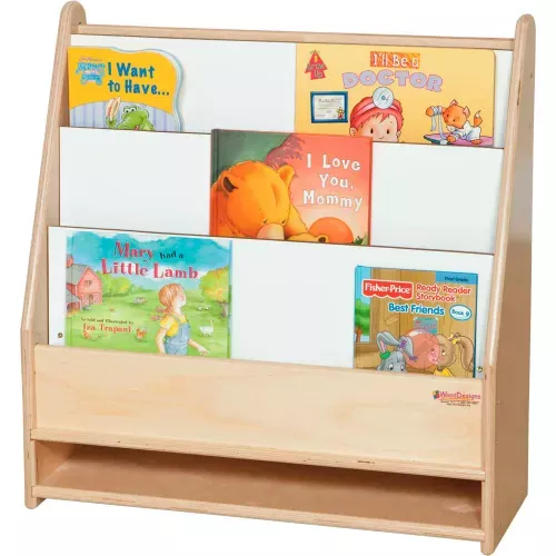 wood-designs-toddler-bookshelf Wood Designs™ Toddler Bookshelf