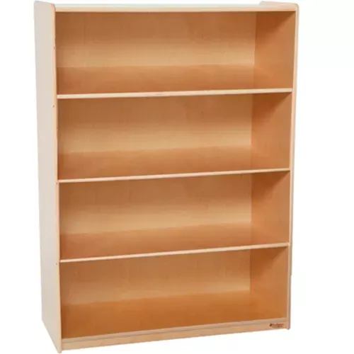 wood-designs-x-deep-bookshelf-48-h-x-18-d Wood Designs™ X-Deep Bookshelf - 48"H x 18"D