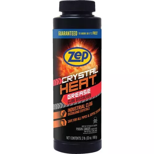 zucry2-zep-crystal-heat-drain-opener ZUCRY2 Zep Crystal Heat Drain Opener
