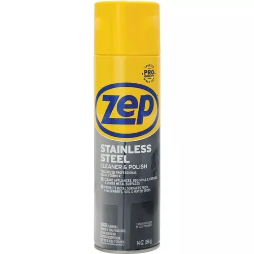 zusstl14-zep-stainless-steel-cleaner-polish ZUSSTL14 Zep Stainless Steel Cleaner & Polish